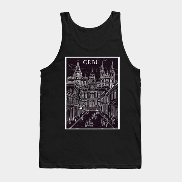 CEBU Tank Top by likbatonboot